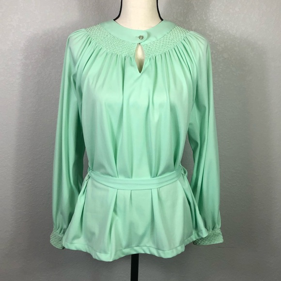 Vintage Tops - Vintage 1970’s Smocked Blouse